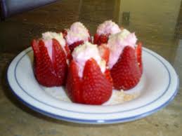 Strawberries N Cream Stuffed Berries